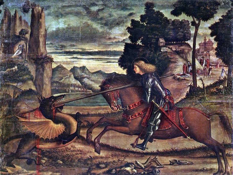 George ejderhayı öldürüyor   Vittore Carpaccio