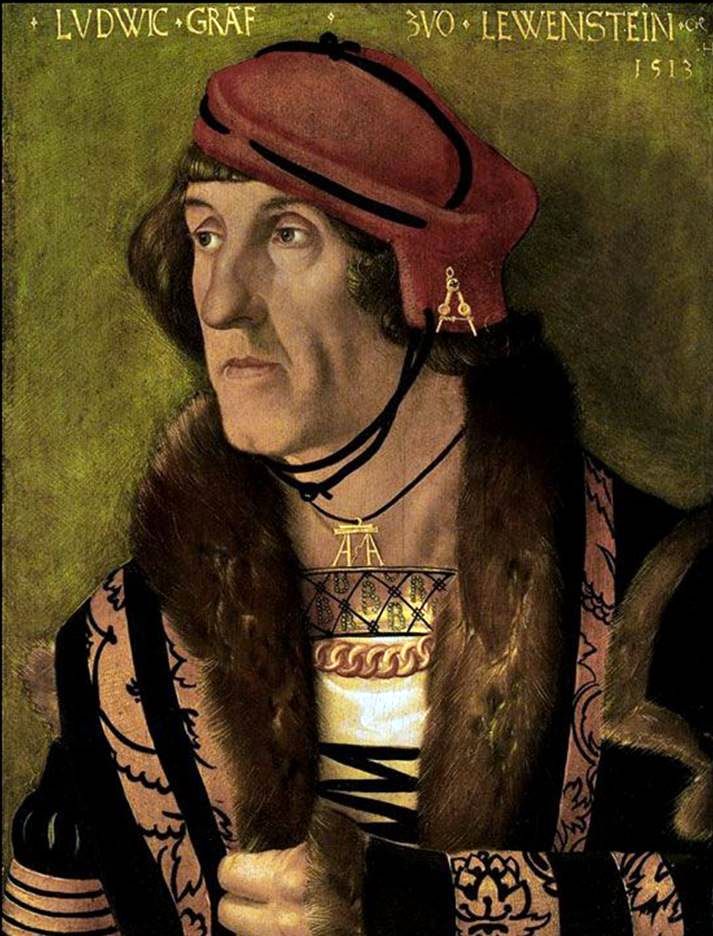 Kont Ludwig Levenstein   Hans Baldung portresi