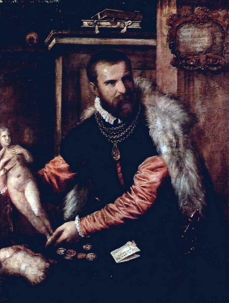 Antik Jacopo Strada   Titian Vecellio portresi