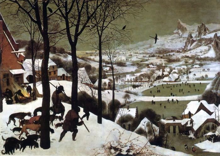 Avcıların Dönüşü   Yaşlı Brueghel Peter