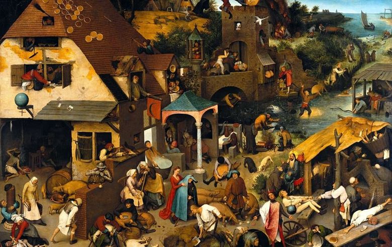 Hollanda Atasözleri   Peter Brueghel